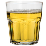 ktv亚克力啤酒杯商用防摔杯子塑料酒杯，酒吧八角杯，pc茶水杯二两杯