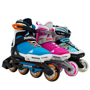 rollerbladeflash儿童轮滑鞋，小孩闪光溜冰鞋，初学旱冰鞋套装进口