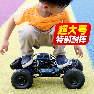 超大遥控汽车越野车男孩玩具，赛车儿童四驱，高速漂移rc电动攀爬车