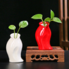 新中式陶瓷小花瓶创意水培植物客厅插花电视柜家居书房装饰品摆件
