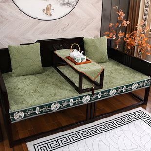 新中式罗汉床床单套罩巾，盖布四季通用防滑实木沙发坐垫中式沙发垫