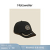 秋冬上新holzweiler男女同，款黑色柔软棉料sonnet徽标棒球帽