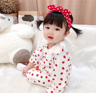 韩国可爱宝宝儿童发带，假发刘海头扣ins凹造型，发饰抖音网红头饰