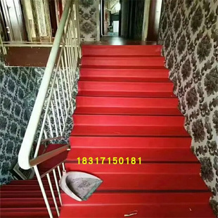 幼儿园地板包楼梯专用地胶pvc楼梯踏步垫台阶贴定制塑胶防滑耐磨