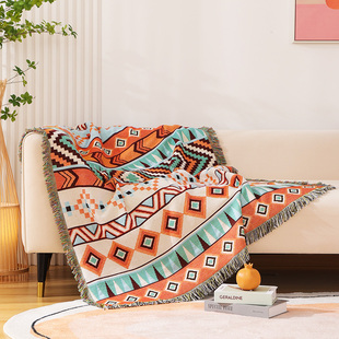 东南亚风格罗纳尔沙发套单人沙发巾沙发毯全盖水洗定型出口柔软