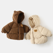 婴儿衣服男童棉衣棉服外套，冬装冬儿童女宝宝棉袄，上衣保暖洋气韩版