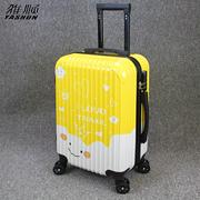 儿童行李箱女可爱卡通登机拉杆箱20寸日系万向轮UV打印图案旅
