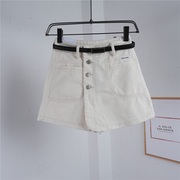 欧货jeans千子qz326夏季裤，弹力包臀显瘦a字牛仔一步包裙女短裙裤