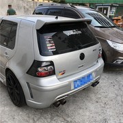 For VW Golf 4 Spoiler ABS Material Car Rear Wing Primer Colo