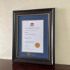 a4毕业证书装裱框钢琴考级专利，证书参赛证营业执照实木展示框挂墙