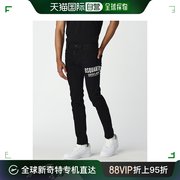 香港直邮DSQUARED2 男士黑色牛仔裤 S74LB1087-S30564-900