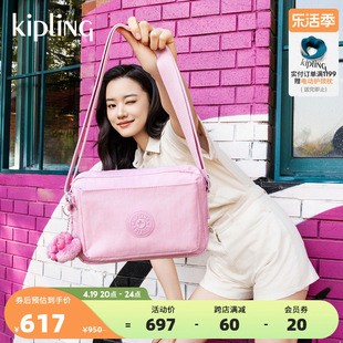 kipling男女款2024春季中性，风包包单肩包斜挎包abanu系列