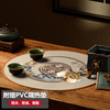新中式餐桌垫刺绣装饰垫西餐垫餐盘垫烟灰缸花瓶垫布茶几杯垫布艺