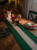 棉麻编织桌旗美式法式长条桌布装饰餐垫餐桌餐边柜斗柜桌垫布茶旗