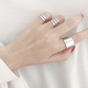 (3件套)戒指女ins潮，个性时尚小指尾指戒食指，戒网红百搭气质配饰