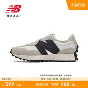 New Balance NB男女情侣款复古格雷系轻便运动休闲鞋MS327FE