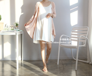 韩国孕妇装2022夏新纯色荷叶，边吊带连衣裙孕妇，纯棉打底裙短裙