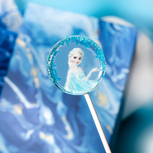 冰雪奇缘爱莎艾莎公主棒棒糖表白新年生日糖果礼盒儿童创意零食