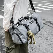干湿分离运动健身背包男女款短途旅游包大容量手提出差行李收纳袋