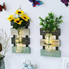 水培植物悬挂花瓶墙上挂件，客厅墙壁装饰品背景墙面，壁挂绿植小挂饰
