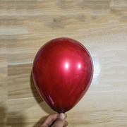 速发单双层6寸10寸尾巴，气球造型水晶红酒，红气球装饰珠光酒红针尾