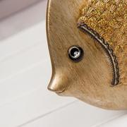 创意礼物动物情侣小金鱼装饰摆件结婚礼物陶瓷摆设家居装饰工艺品