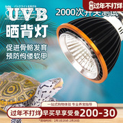 乌龟晒背灯uvb灯uva全光谱led太阳灯龟缸爬虫乌龟灯补钙三合一