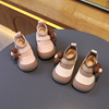一件代发女宝宝雪地靴2023冬季加绒保暖1-3岁2棉鞋婴儿小童学步鞋