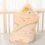 婴儿抱被新生儿纯棉包被巾宝宝，包布襁褓全棉裹布秋冬春夏保暖包被