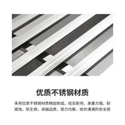 不锈钢沙发床1.2米推拉多功能两用折叠床椅家用铁艺床单人午休床