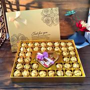 德芙情人节礼物七夕节礼创意巧克力礼盒装送女友女生闺蜜生日