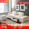 沙发床皮艺多功能折叠两用经济型，沙发日式简约小户型客厅沙发组合