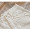 白色短裤女夏款夏季牛仔，短裤女生韩版高腰显腿长热裤xs