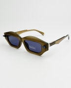 404的店复古异形，长方形墨镜色块前卫风格，时髦太阳眼镜防紫外线女