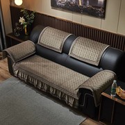 2023欧式沙发垫高档奢华垫子，四季款皮沙发，专用防滑坐垫定制
