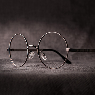 哈利波特圆框近视眼镜架，正圆眼镜框全框复古近视眼镜架文艺眼镜架