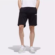 Adidas/阿迪达斯运动裤男子夏季简约休闲透气五分针织短裤 GP4899