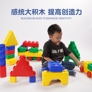 早教专注力训练拼装玩具砖幼儿园建构区大积木儿童感统器材教具