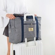 旅行可折叠大容量衣物收纳袋行李袋，加厚防水手提拉杆包棉被整理包