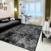 法式复古地毯客厅高级感黑色，北欧沙发茶几，毯美式轻奢家用卧室地垫
