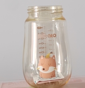 小土豆宽口径奶瓶瓶身配件婴儿玻璃奶瓶PPSU瓶身奶瓶盖手柄吸管