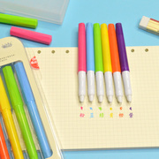 小白点钢笔女生可爱韩国创意清新彩墨学生用可换墨囊彩色钢笔一支