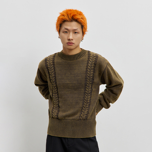 CONP 24SS  Antique Hollow- out Sweater 做旧镂空毛衣