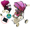 配件适用于stokkescootbeatv6婴儿推车雨罩雨披蚊帐杯架配件