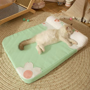 猫窝四季通用夏季可拆洗猫垫子睡觉睡垫狗窝夏天用品猫咪床宠物床