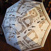 华纳正版授权哈利波特活点地图遇水变色雨伞直柄长柄伞原创周边