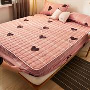 单件床笠套床罩席梦思床垫保护套1.8米床签防尘网床包防污可爱