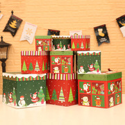 2023圣诞节装饰品圣诞礼物盒圣诞树橱窗装饰摆件场地布置圣诞礼盒