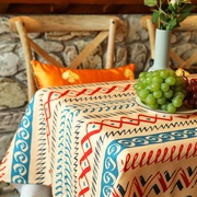 桌布波西米亚民族风户外餐桌布ins野营餐垫，防水防油印花茶几台布
