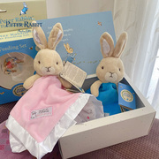 英国peterrabbit比得兔可爱兔子，玩偶婴儿柔软陪睡安抚巾安抚玩偶